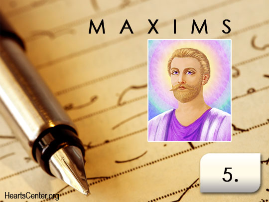 Saint Germain's Maxims