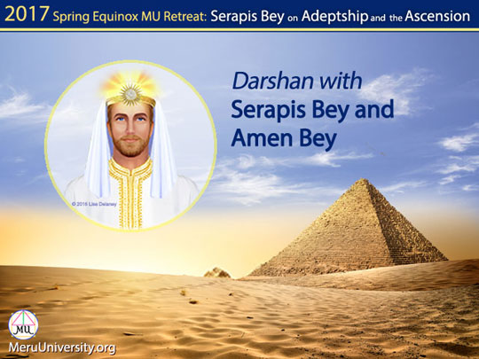 Darshan with Serapis Bey and Amen Bey (VIDEO)