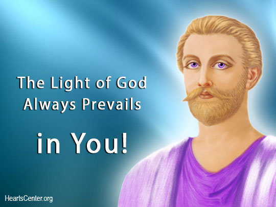 Saint Germain: The Light of God Always Prevails in You! (VIDEO)