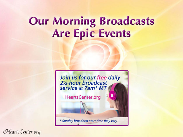 Our Morning Prayer and Meditation Services Are Epic Events (VIDEO)